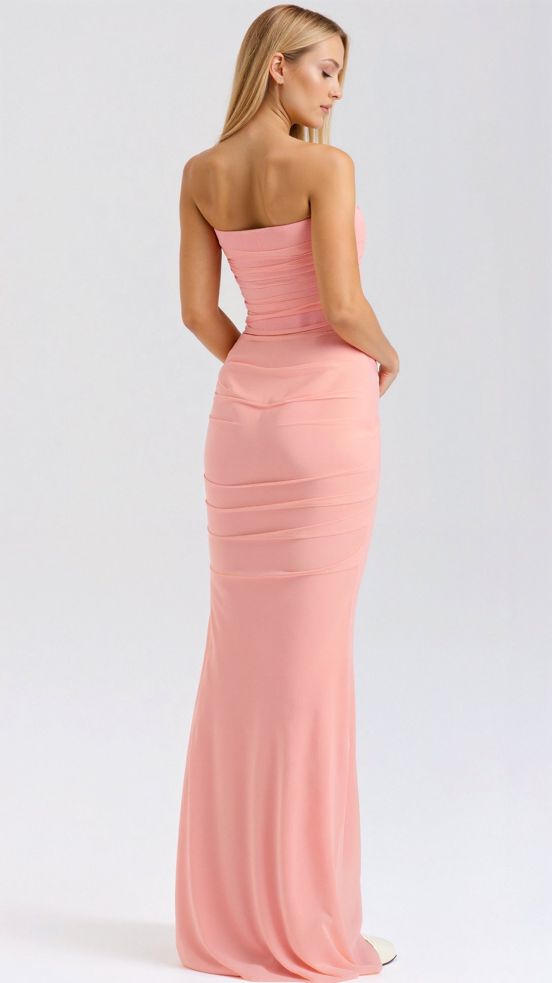 Amalina Strapless Maxi Dress