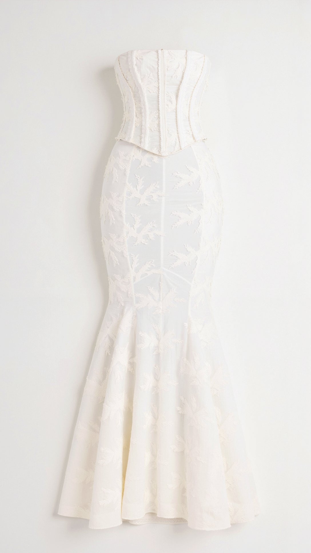 Anastasia Corset Lace Maxi Dress