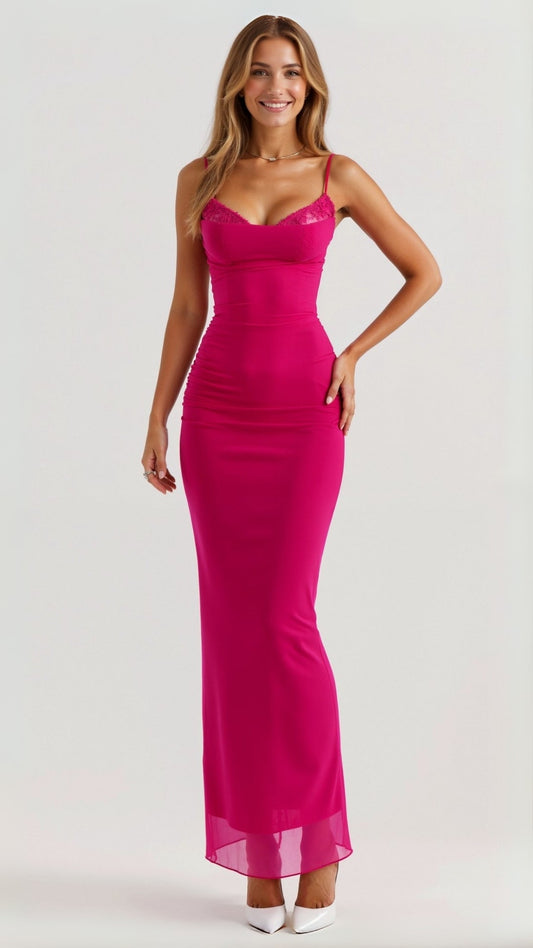 Lavinia Maxi Bodycon Slip Dress