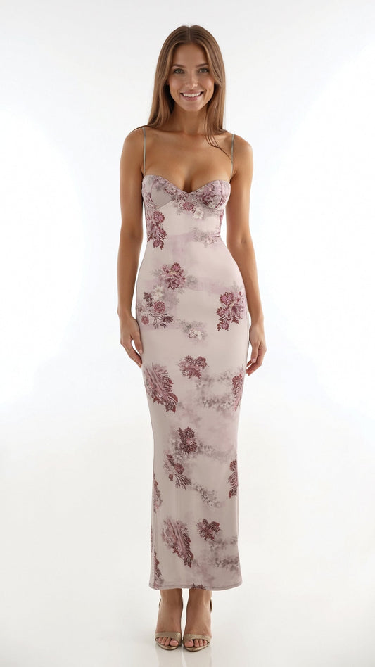 Mirabelle Maxi Bodycon Slip Dress
