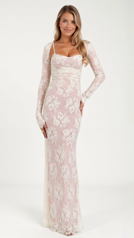 Nerissa Lace Maxi Dress